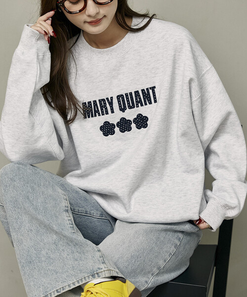 MARY QUANT（マリークヮント） トレーナー スウェット 裏起毛 マリー