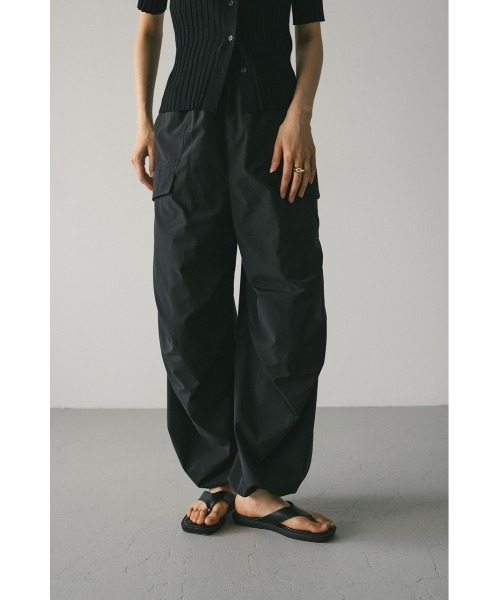 「STYLEMIXER」 カーゴパンツ MEDIUM ブラック レディース_画像4