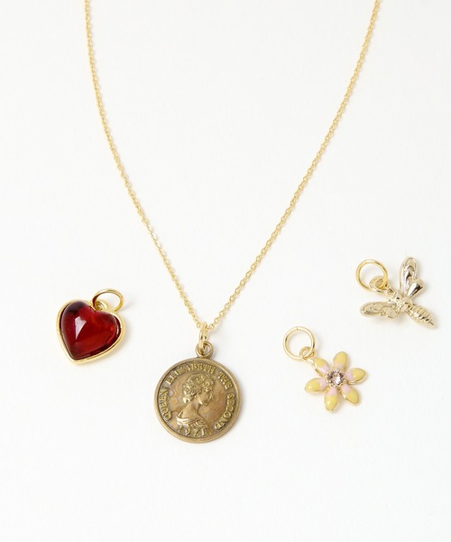 【美品】Enasoluna エナソルーナ ビビット ネックレス K10 Enasoluna - 18k エナソルーナ ネックレスの通販 by 1 ワンshop
