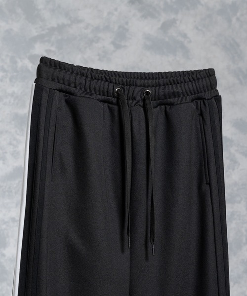 ADRER スウェットパンツ ジャージ 「ADRER」LINE TRACK PANTS