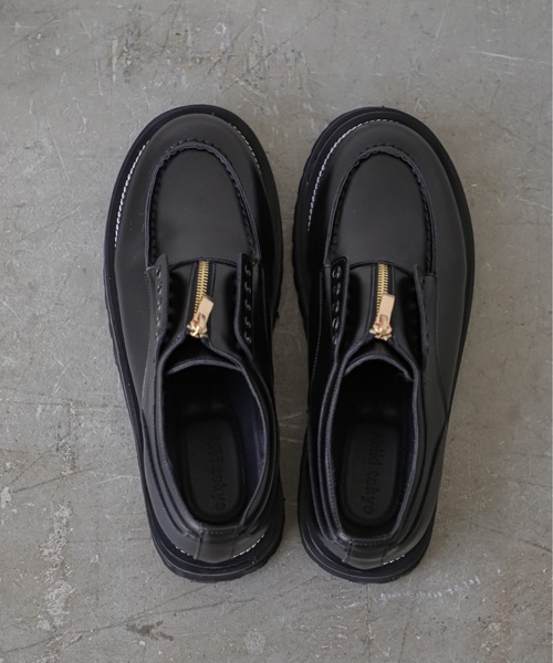 ブーツ Doublesole Volume Zip Boots / ダブルソールボリュームジップ