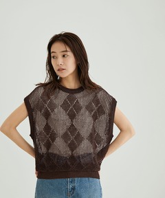 アーガイル ベスト レディーストップス の商品一覧 ファッション 通販 Yahoo ショッピング