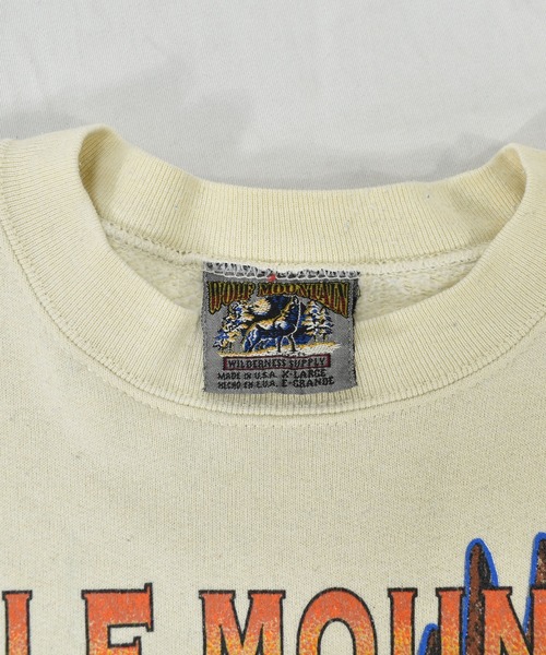 VINTAGE トレーナー スウェット 「ヴィンテージ古着」90s WOLF 
