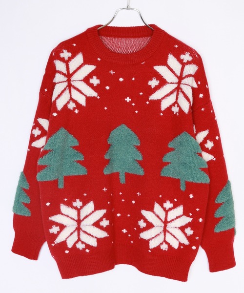 UGLY（アグリー） ニット セーター クリスマスニット ツリー