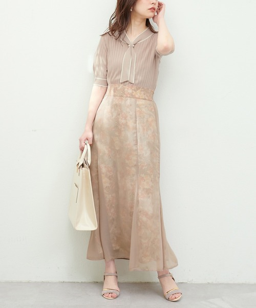 natural couture スカート 2023SSアイテム/WEB限定/osono長さ