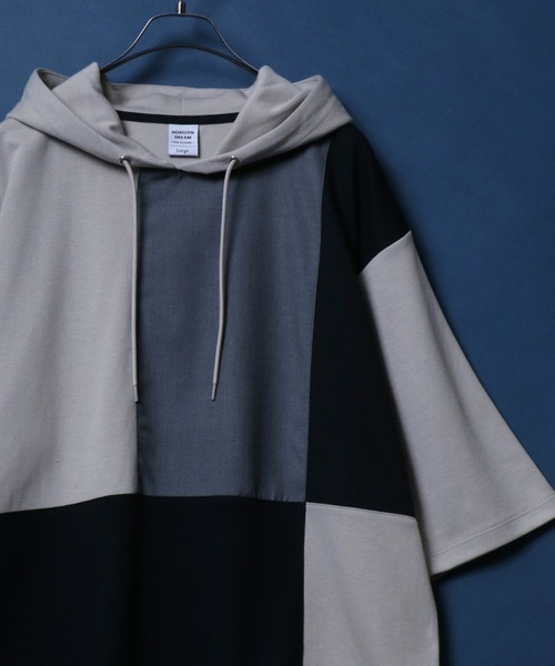 ANPAS パーカー Cool Touch Material Mix Hoodie/接触冷感 異