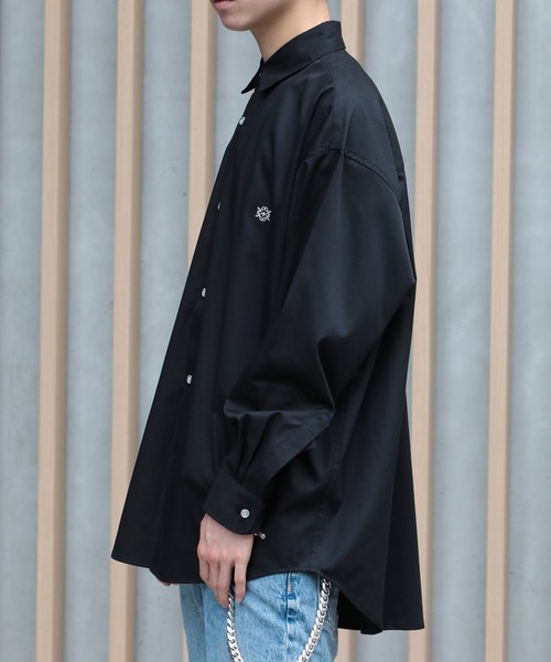 シャツ ブラウス メンズ 「MAISON CLUB」Broad L/S Oversized Regular Collar Shirt　/　Plain｜zozo｜27