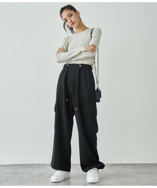 AKEP 売れ筋商品|||エーケプ Tシャツ トップス レディース Tops White ANAP tシャツ サイド開きデザイントップス レディース
