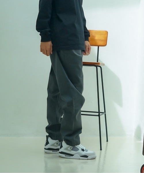 Titeist メンズテーパードパンツ　LL新品✨ Dickies（ディッキーズ） パンツ ツイル テーパードパンツ イージー