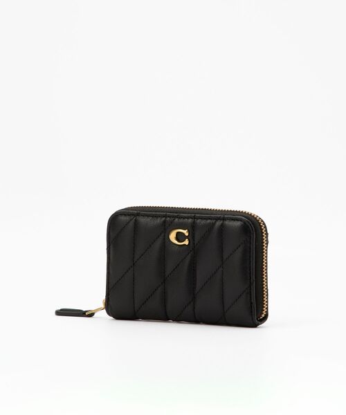 ブティック★【COACH】スモールジップカードケース キルティング COACH｜【公式】スモール ジップ アラウンド カード ケース