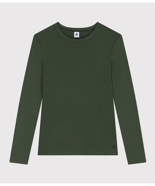 tシャツ マリニエールクルーネック長袖Ｔシャツ レディース 長袖Tシャツ｜ベビー服・子供服通販のPETTIT BATEAU【公式】