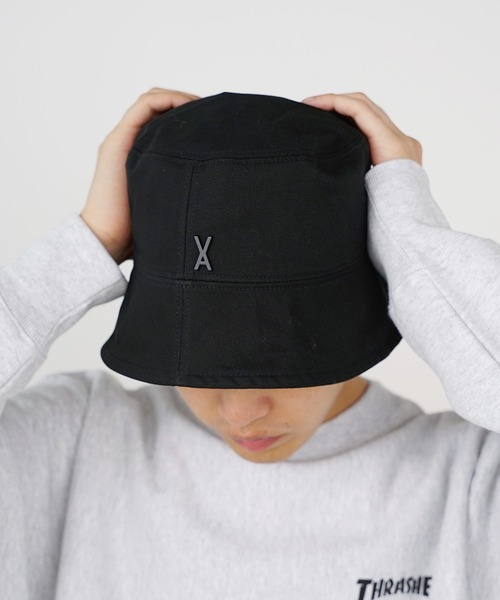 VARZAR 帽子 ハット VARZAR/バザール Stud drop over fit bucket