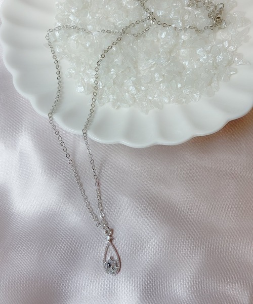 DiamondHearts（ダイヤモンドハーツ） ネックレス しずくネックレス