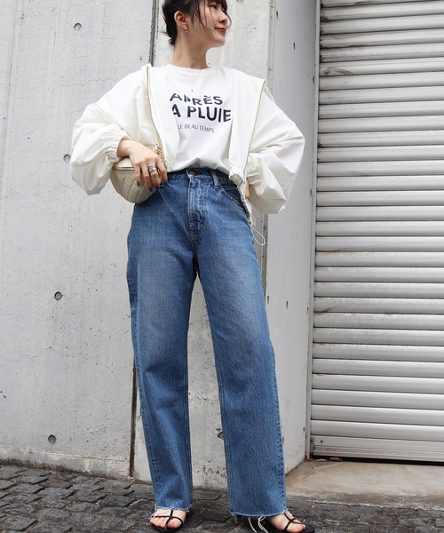 RED CARD ハイライズ ルーズストレート デニム パンツ MM66 24 RED CARD TOKYO ジーンズ デニム デニムパンツ 「RED CARD