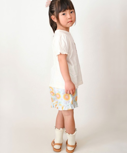 SKAPE パンツ フリルショートパンツ キッズ 子供服 女の子