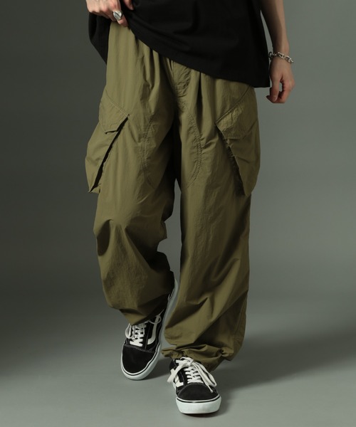 HOUSTON（ヒューストン） カーゴパンツ 「HOUSTON」NYLON UK COMBAT