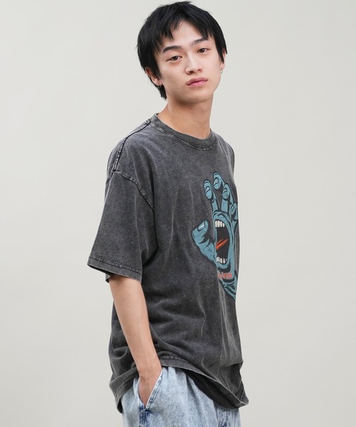 tシャツ Tシャツ メンズ 「ムラサキスポーツ限定」SANTACRUZ/サンタクルーズ 半袖Tシャツ フロントプリント ピグメント 502242405｜zozo｜16