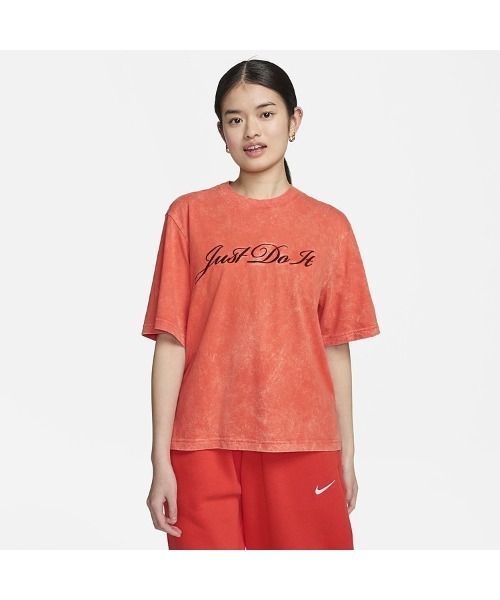 NIKE tシャツ 「NIKEアパレル」WS NSW ボクシー ウォッシュ S/ST