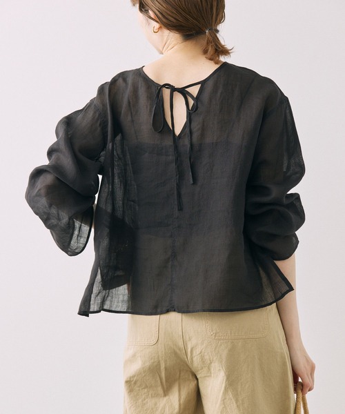 BABYLONE シャツ ブラウス ラミーシアープルオーバー レディース 