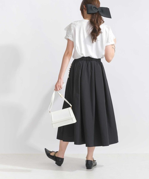 PICCIN tシャツ 「WEB限定」ビッグカラー天竺Tシャツ レディース