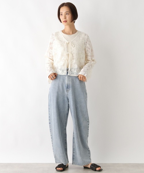 LEPSIM（レプシィム） カーディガン レースボレロ 130150 レディース