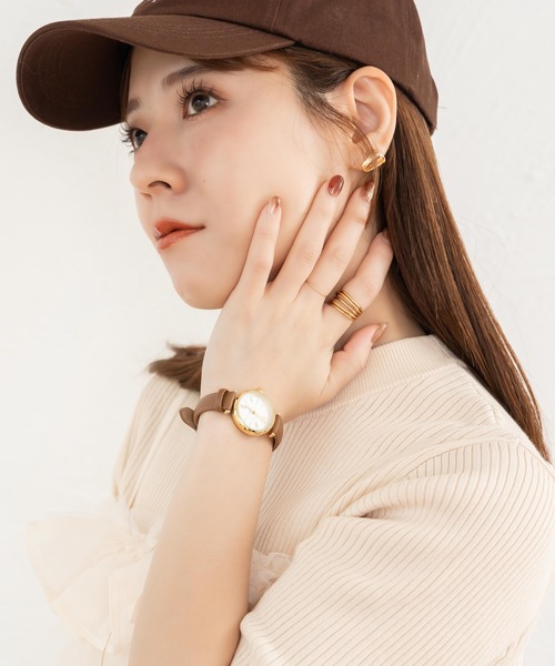 腕時計 「 somyon / ソミョン 」 淡色カラー ベルト ウォッチ / 腕時計  