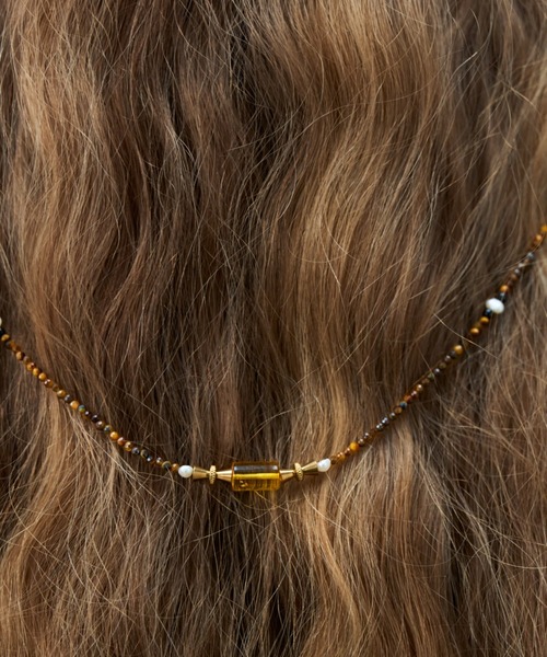 JOURNAL STANDARD　IRIS47 アンバーグラスチェーンネックレス IRIS47（イリスフォーセブン） ネックレス 「IRIS 47」amber glass