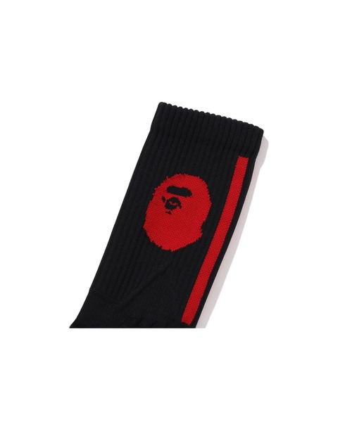 A BATHING APE 靴下 BAPE X ADIDAS - DAME SOCKS メンズ