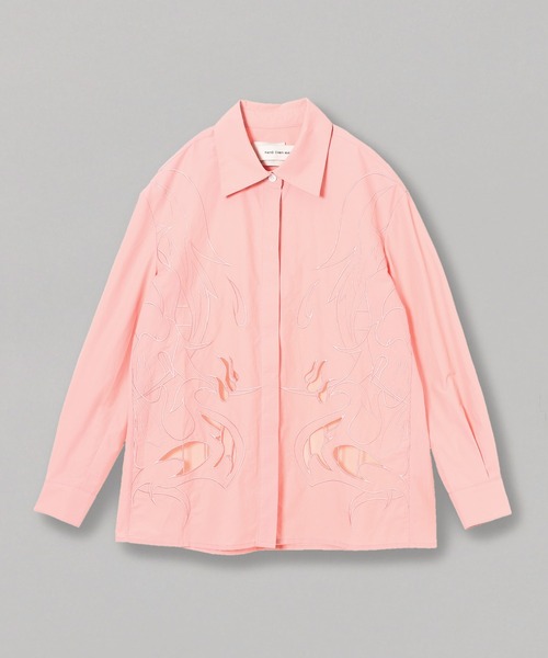 ブラウス シャツ Feng Chen Wang PHOENIX EMBROIDERY SHIRT FWS17SR06 レディース