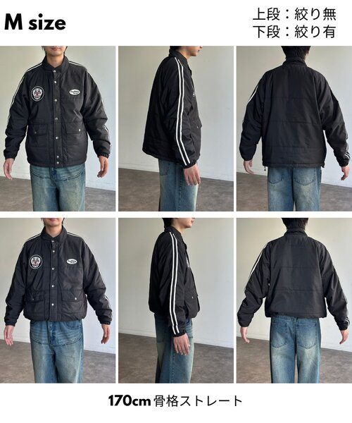 ▪️PAPAS ワッペン付ダウンジャケット　MA-1ブルゾン　希少 ▪️PAPAS ワッペン付ダウンジャケット MA-1ブルゾン 希少 MA-1