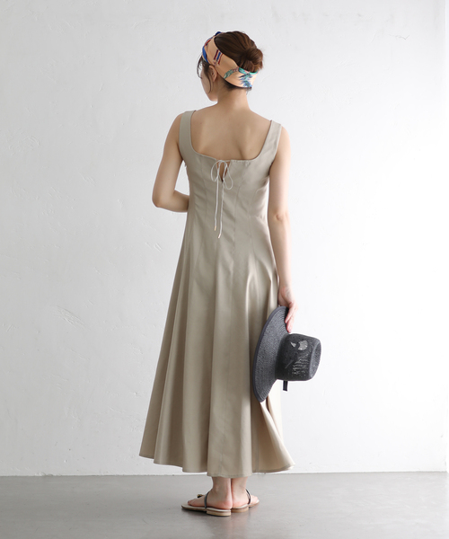 La TOTALITE 「La TOTALITE」 ノースリーブワンピース 36 グリーン  