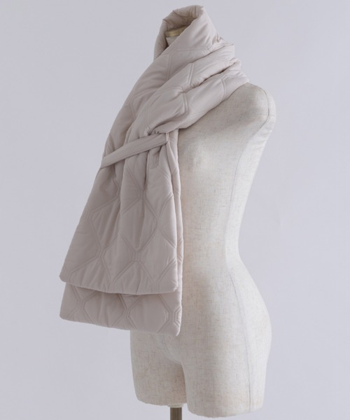 EN NEUME マフラー ストール Quilting Muffler レディース