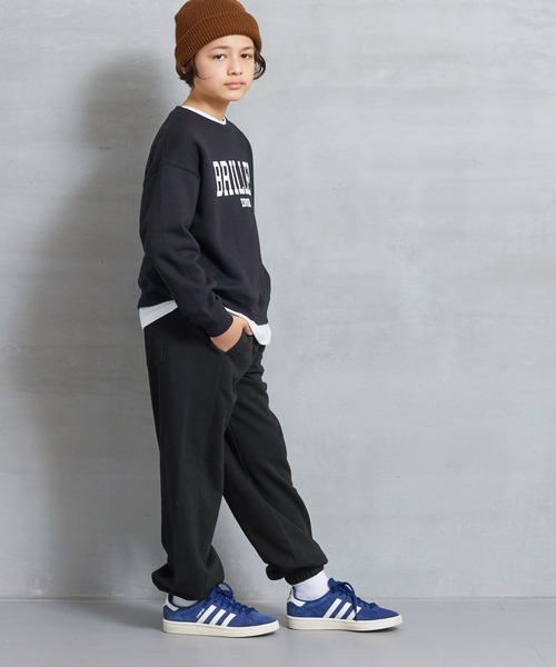 coca（コカ） パンツ キッズ サイドファスナー スウェットジョガー
