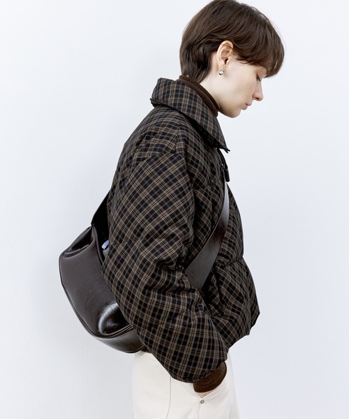 tageechita チェック柄 ダウンコート CLASSIC PLAID DOWN COAT / クラシカルチェックダウンコート