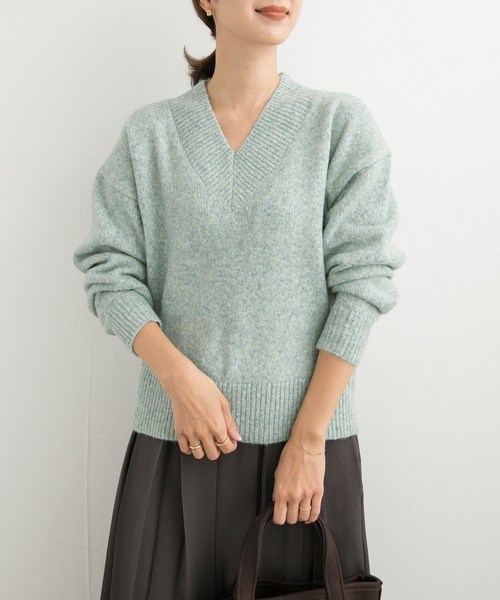 【未使用】アーバンリサーチ ニット URBAN RESEARCH（アーバンリサーチ） ニット セーター FOX/CASHMERE