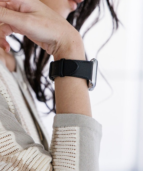 腕時計 アップルウォッチバンド スイフトレザー 本革 「42(Series1/2/3