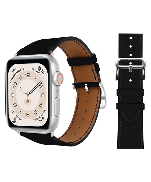 腕時計 アップルウォッチバンド スイフトレザー 本革 「42(Series1/2/3