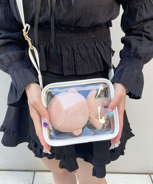 ぼんぼんりぼん　ポシェット　バッグ　ポーチ　ぬいぐるみ　ショルダーバッグ ぼんぼんりぼん ポシェット バッグ ポーチ ぬいぐるみ