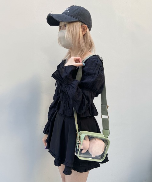 ミニミニバッグ♡チャーム♡ロデオ♡激レア！ポーチ♡ポシェット♡ AirPods♡ 推し色が見つかる！レザーのミニBag型バッグチャームAirPods