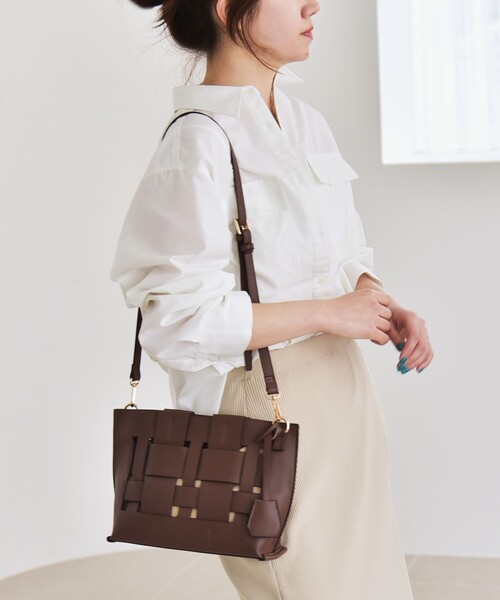 quaranciel ブラウス シャツ quaranciel:「洗濯機可能」REPREVE