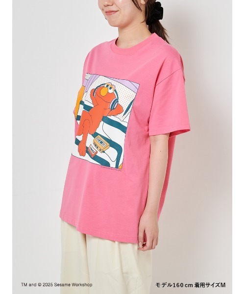 SESAME STREET（セサミストリート） tシャツ 「UNISEX」エルモ アートT