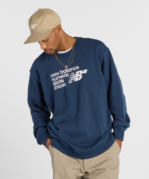 トレーナー スウェット Numeric フレンチテリースウェットクルー メンズ | New Balance