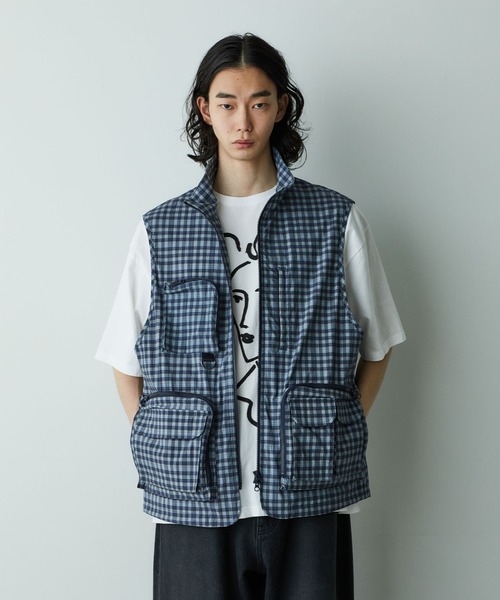 ベスト メンズ 春夏 秋 カジュアル ジレ 大きいサイズ ミリタリー