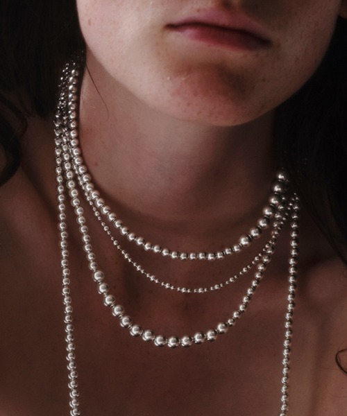 ネックレス 「quip queint」bowling rhythm necklace/ボウリング リズム ネックレス QU159 レディース