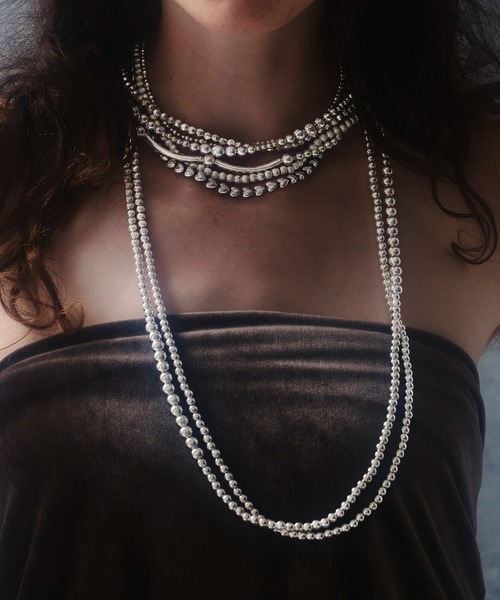 ネックレス 「quip queint」bowling rhythm necklace/ボウリング リズム ネックレス QU159 レディース_3
