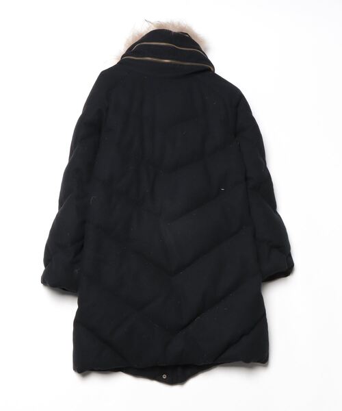 「muller of yoshiokubo」 ダウンコート 38 ブラック レディース_画像2