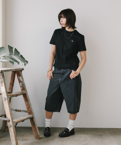 Calvin Klein（カルバン・クライン） tシャツ SS ARCHIVE LOGO CREWNK