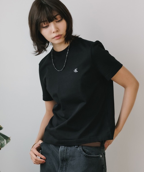 Calvin Klein（カルバン・クライン） tシャツ SS ARCHIVE LOGO CREWNK