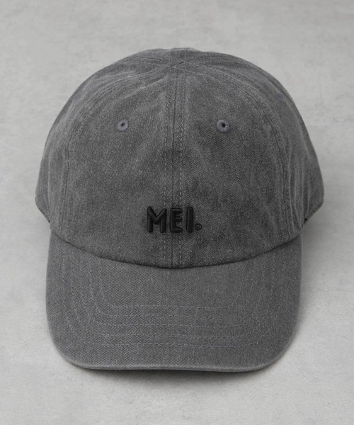 MEI キャップ 帽子 MEI/MEI LOW CAP PIGMENT メンズ : ZOZOTOWN