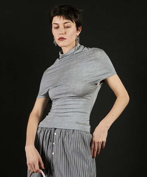 トップス prankproject PRANK PROJECT tシャツ カウルネックトップ / Cowl Neck Top